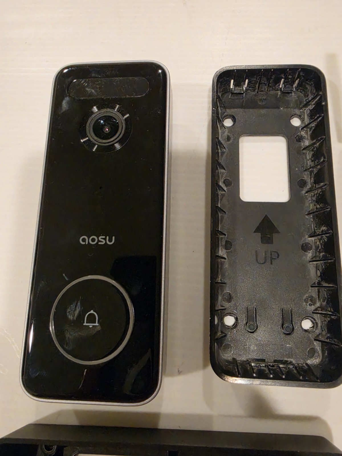 READ DESCRIPTION!!! AOSU Video Doorbell Ultra Wi-Fi Battery Alexa Google Home