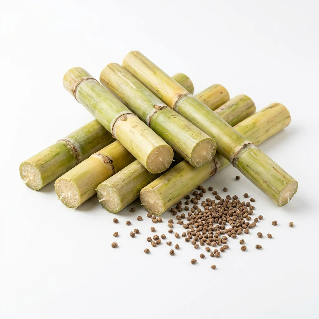 200 Green Sugarcane Seeds for Planting – Sweet, Juicy Rock Sugar Cane