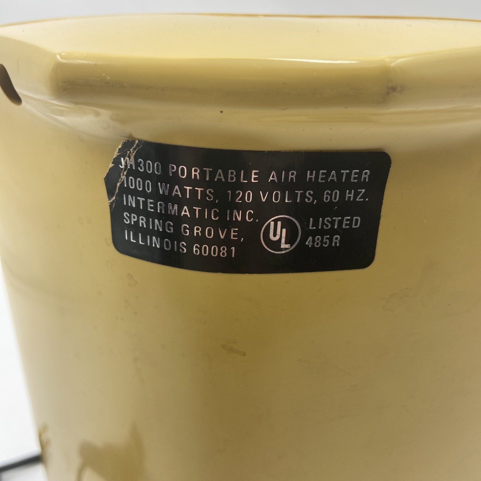 Intermatic Heatwave instant portable heater JH-300, 1000 watts – works