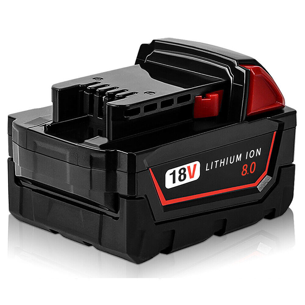 1/10Pack For Milwaukee for M18 Lithium 8 Ah Extended Capacity Battery 48-11-1860