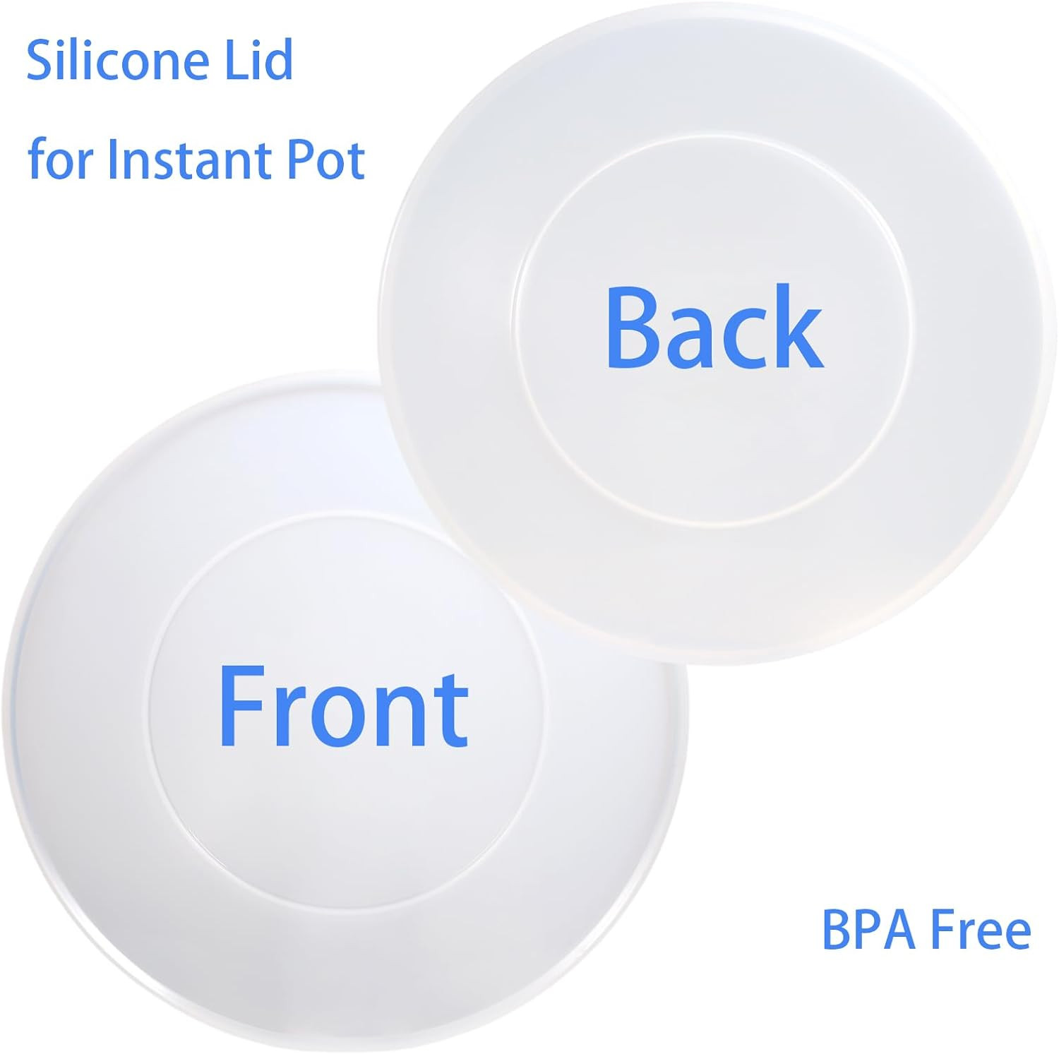 Silicone Lid for Instant Pot 6 QT & 5 QT, 9.8IN Premium Pot Cover for Instapot 5