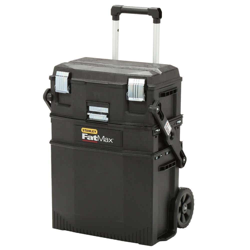 Stanley FATMAX 22 in. 4-in-1 Cantilever Tool Box Mobile Work Center Storage