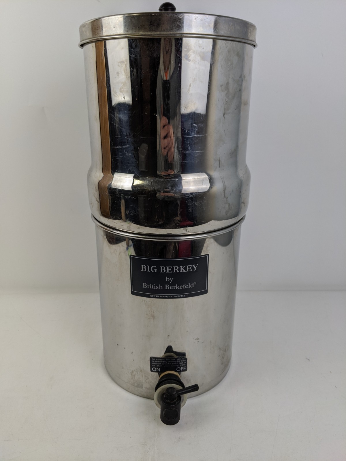 British Berkefeld Big Berkey Water Filter System NO FILTERS