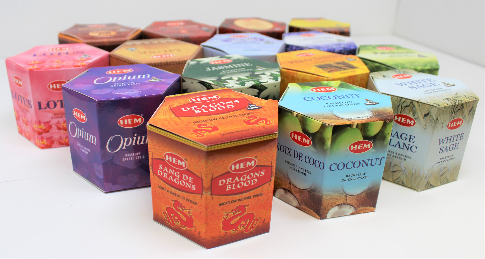 Hem Backflow Incense Cones: BUY 2 GET 1 FREE! Pick Scents (Back Flow Cones)