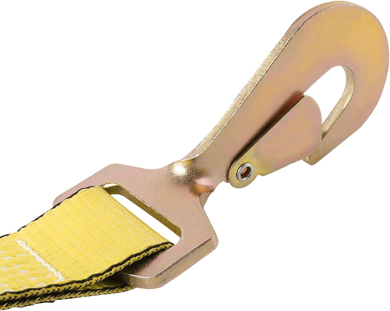 V-Bridle Tow Strap w/Axle Straps, Snap Hooks, D-Rings