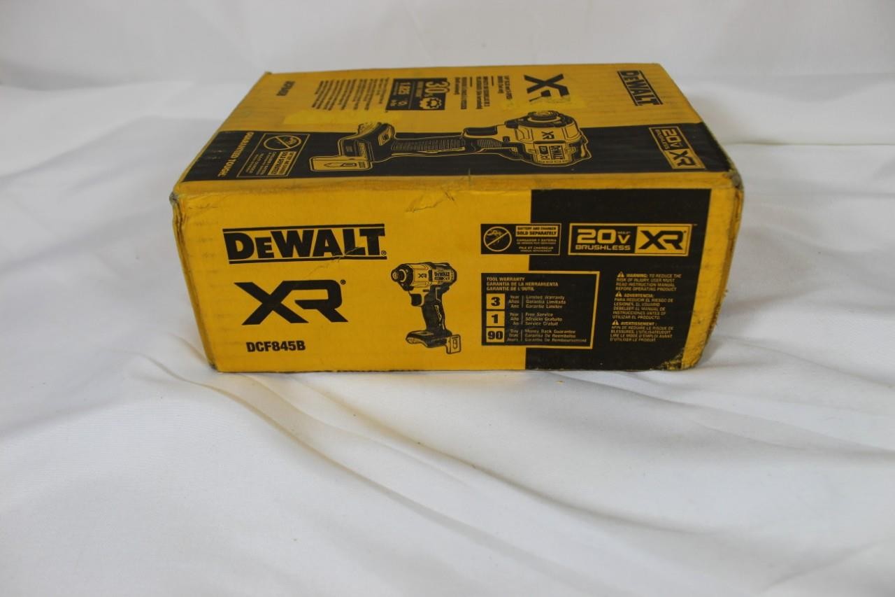 DeWalt DCF845B XR 20V MAX Brushless 1/4″ 3-Speed Impact Driver (Tool Only)