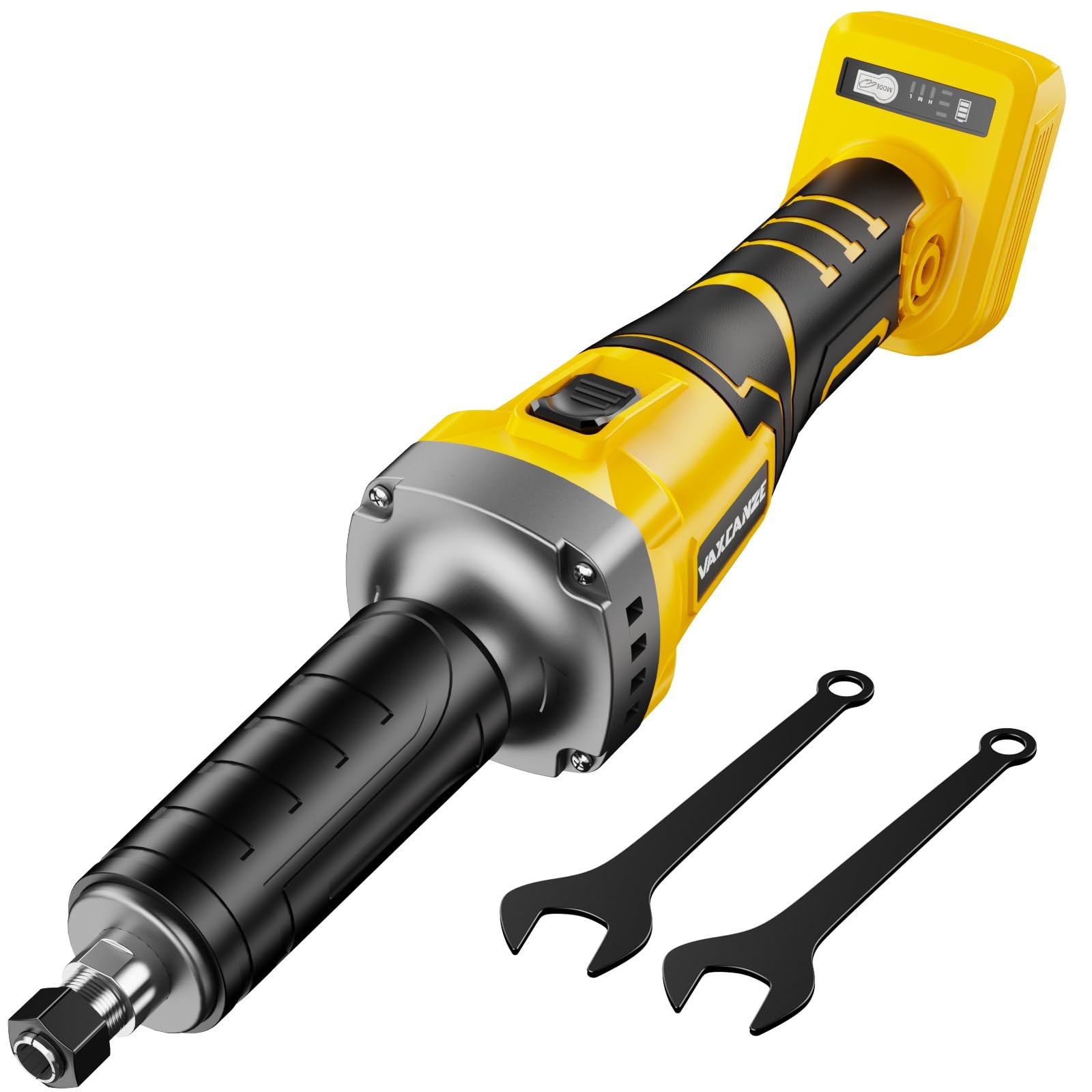 1100W Brushless Braking Die Grinder Compatible with Dewalt Battery, 3 Level V…