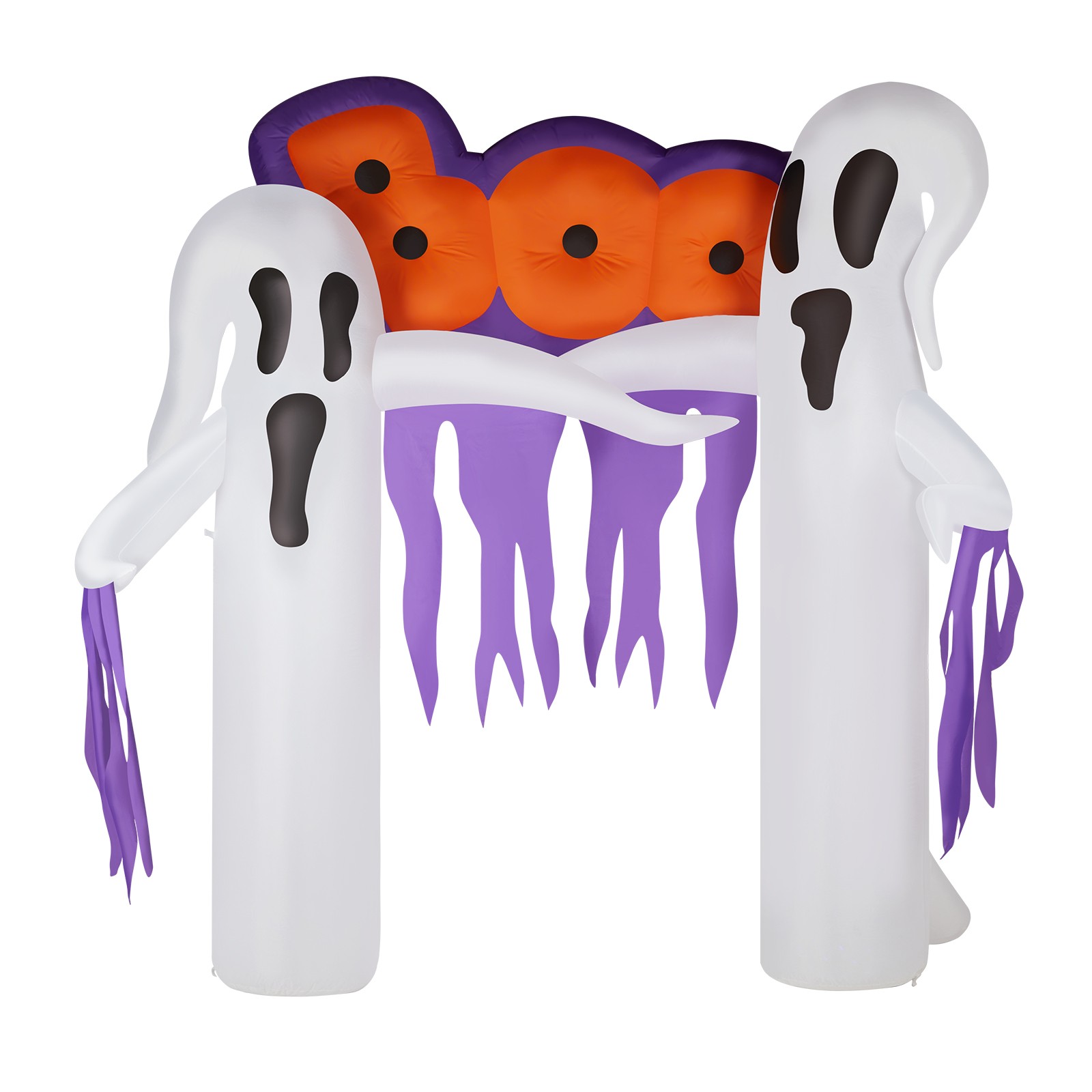 9.8FT Ghost Archway Inflatable Halloween Outdoor Decorations Built-in LED Lights