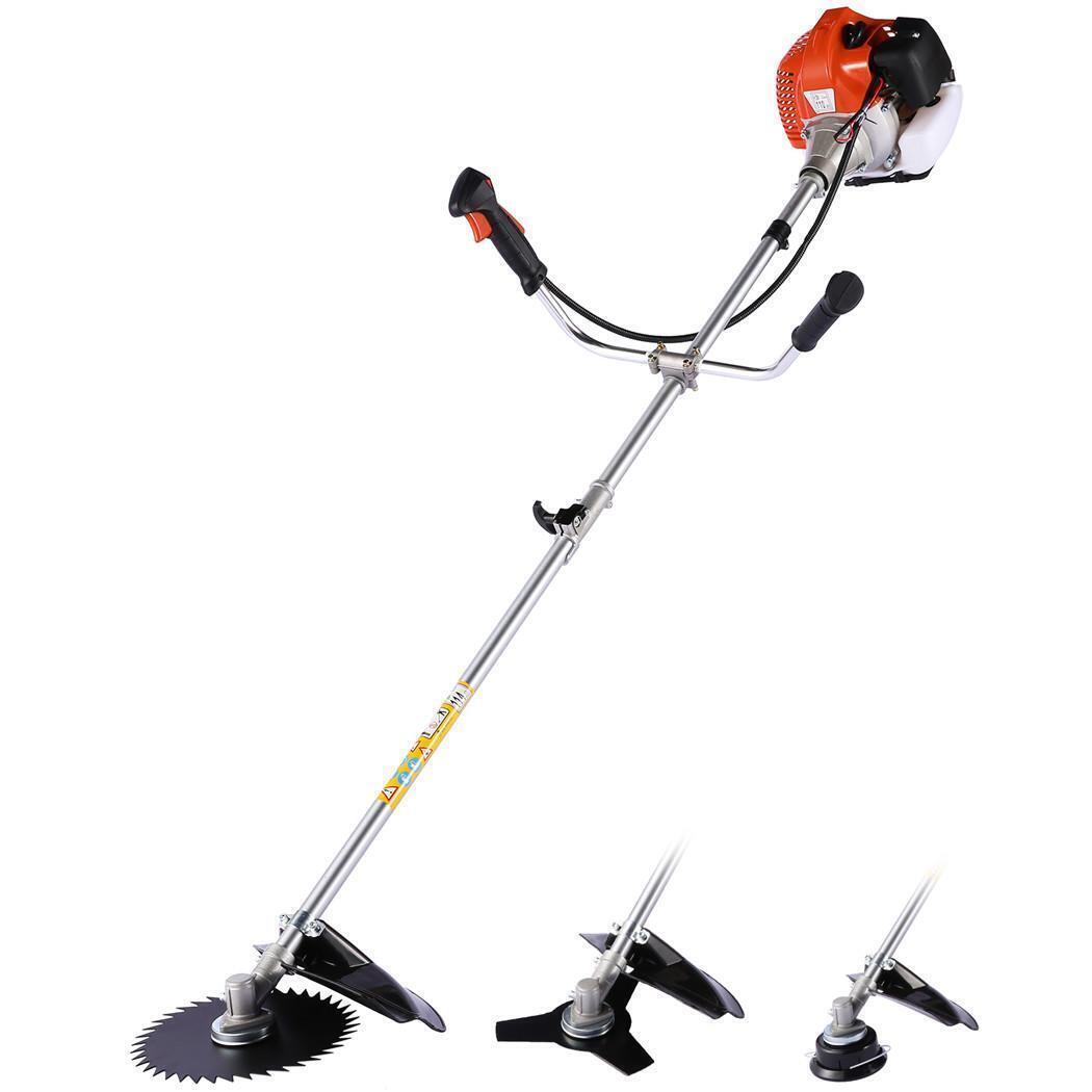 58CC Gas String Trimmer 2-Cycle Brush Cutter Straight Shaft Weed Grass Eater✅