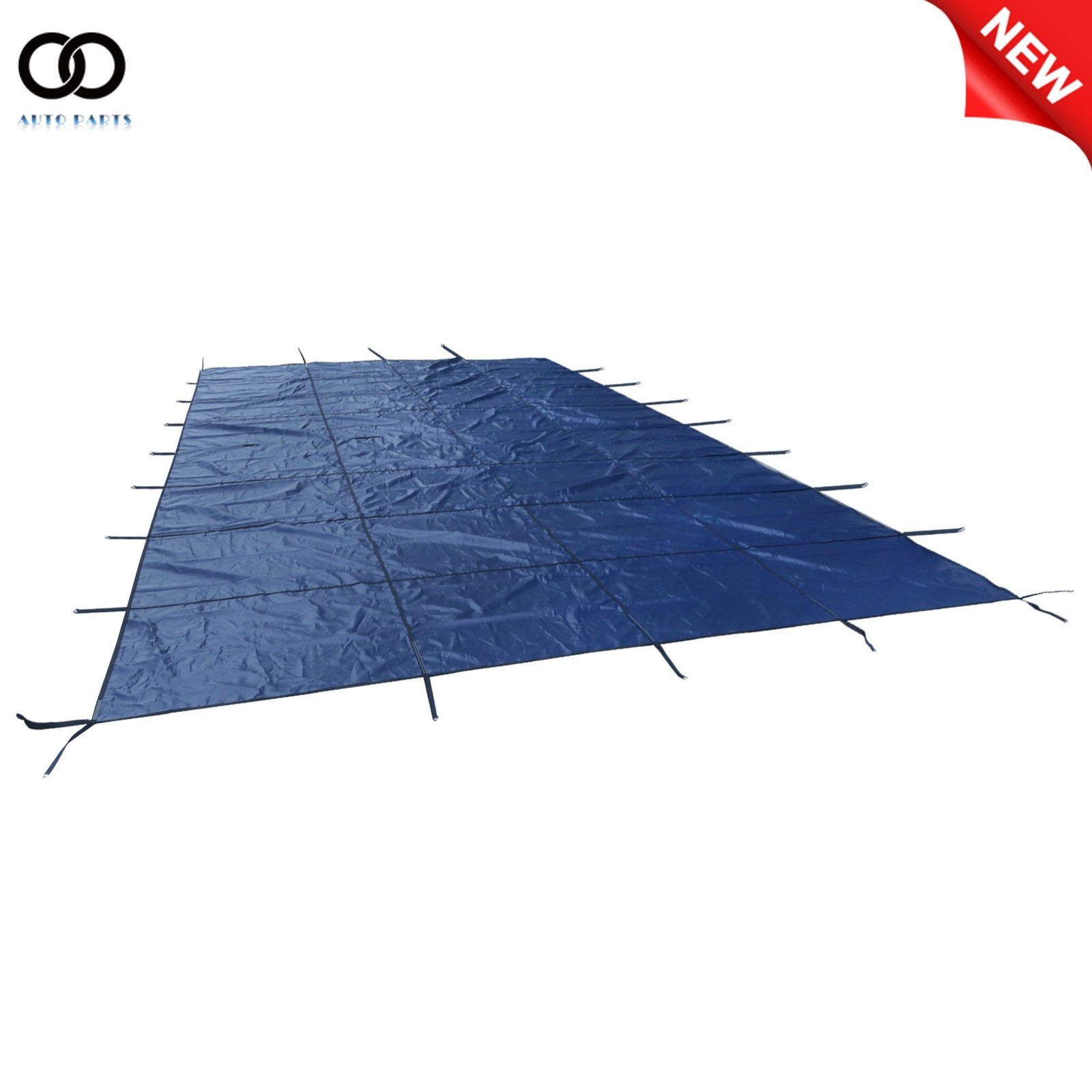 27×47FT Blue Heavy Duty Inground Pool Safety Cover Suit For 25×45FT Pool