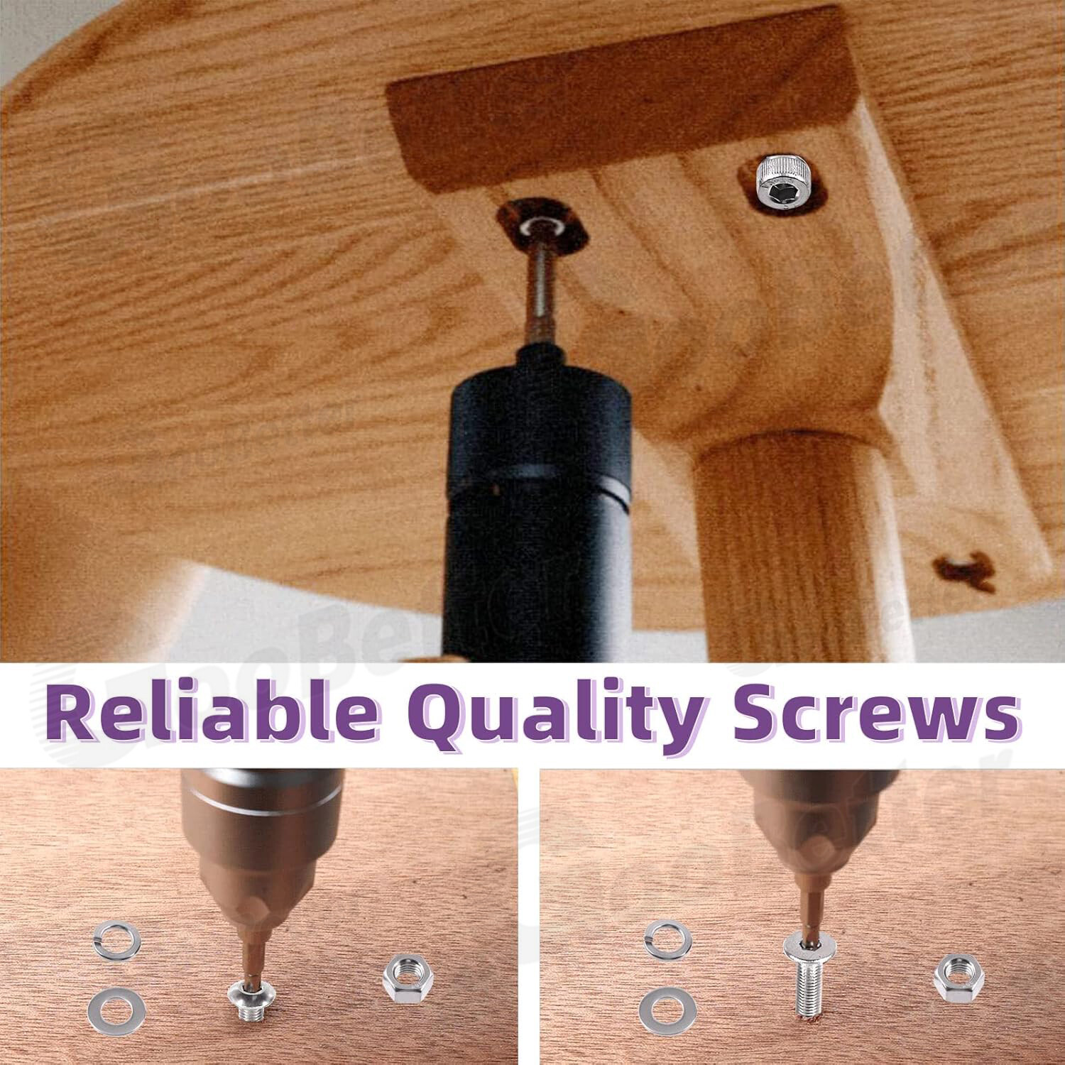 Button Head /Flat/Socket Cap Screws Allen Bolts Hex Drive Stainless With Nuts