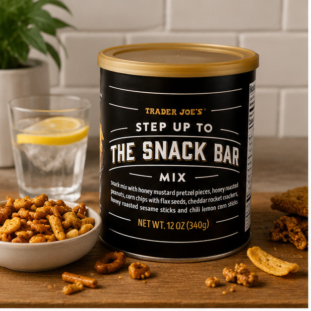 4-Pack Trader Joe’s Step Up to the Snack Bar Mix