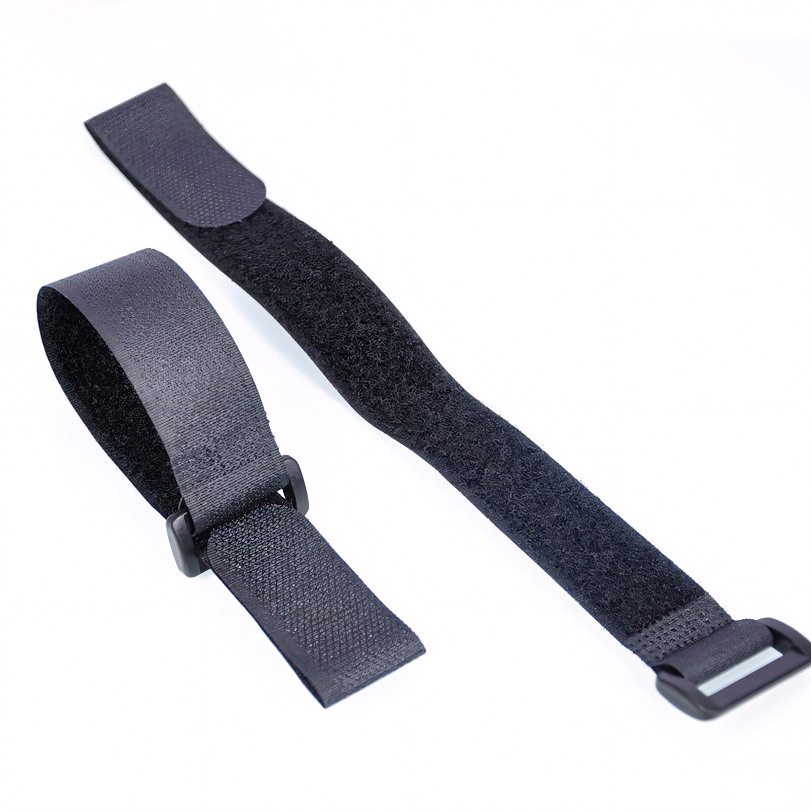 Black Hook and Loop Heavy Duty Strap Strapping Cable Ties with Buckle 15cm-600cm