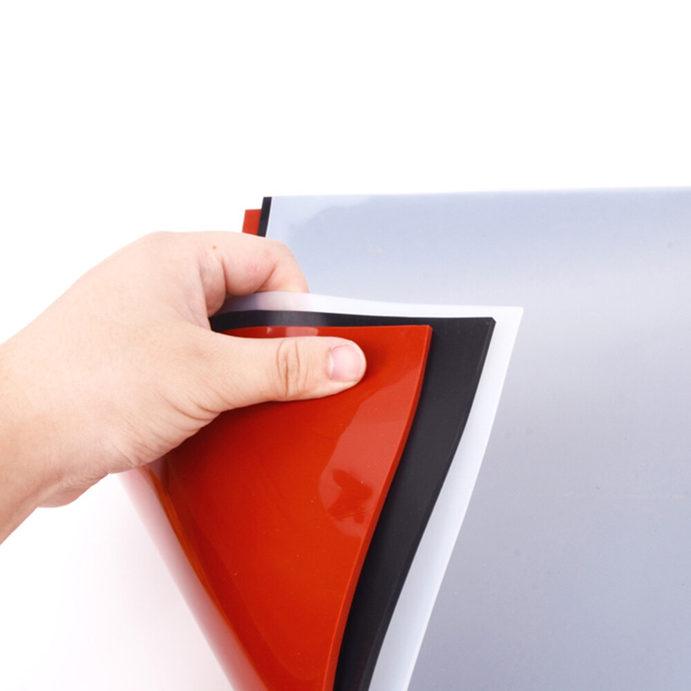 0.1mm – 5mm Thick Thin Silicone Rubber Plate Rubber Mat Sealing Sheet 500x500mm