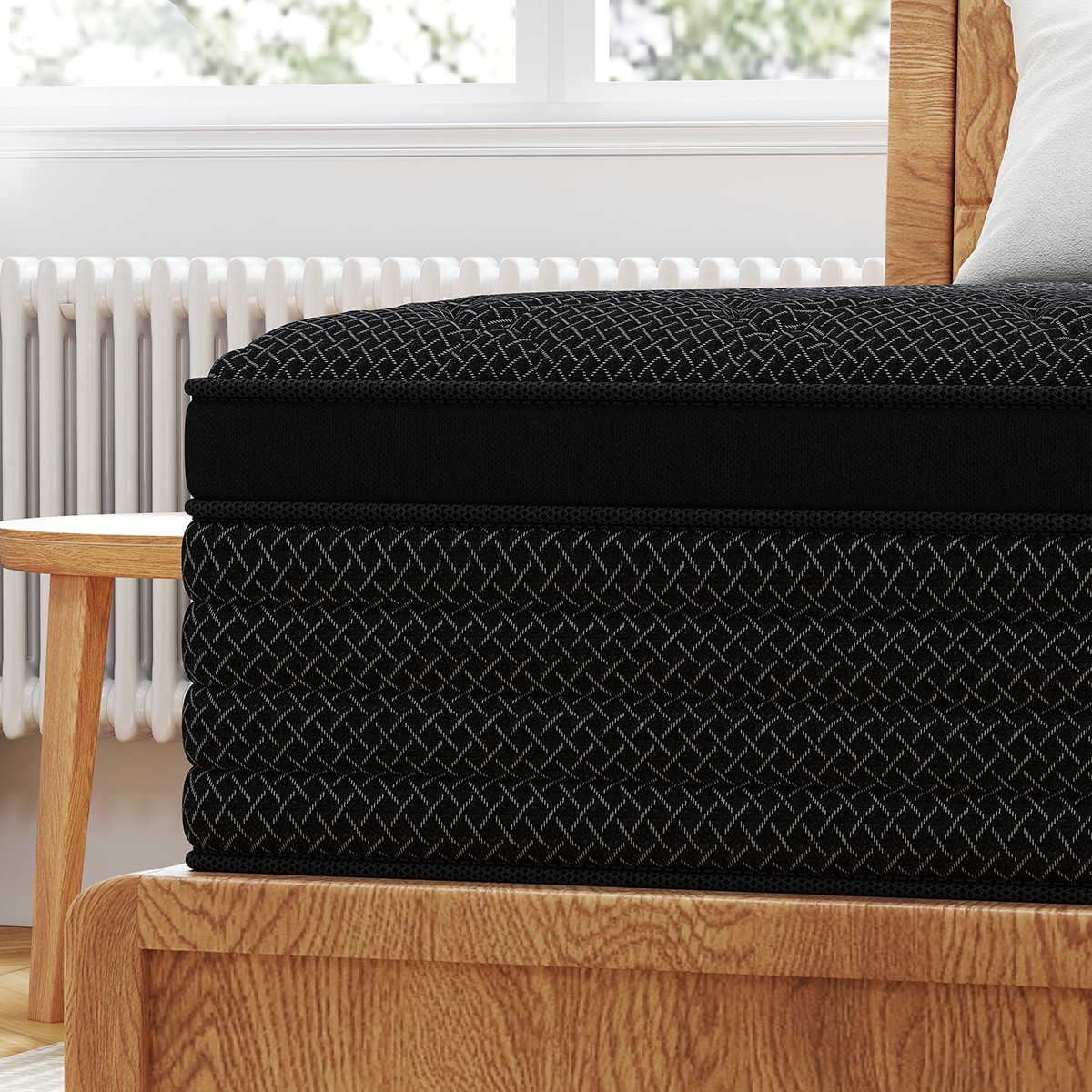 12″ 14″ Twin Full Queen King Mattress Gel Memory Foam Hybrid Spring Bed In a Box