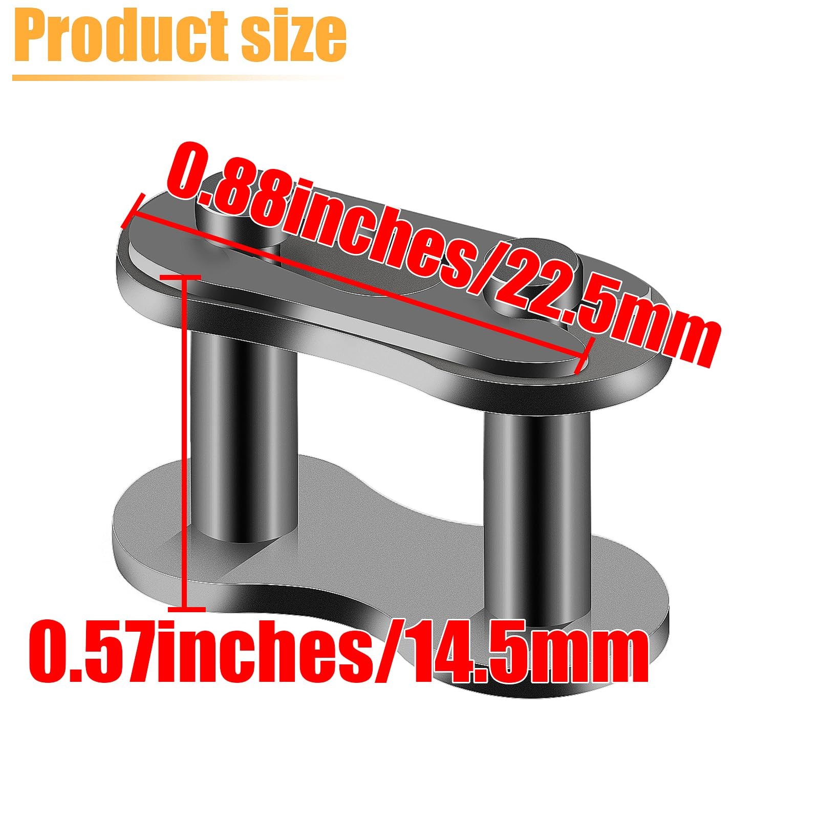 10 Pcs 415 Drive Chain Repair Master Connector Split Link for 49cc 50cc 60cc 66c