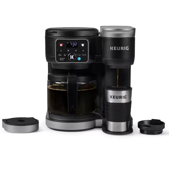 Keurig K-Duo Single-Serve & Carafe Coffee Maker – Black