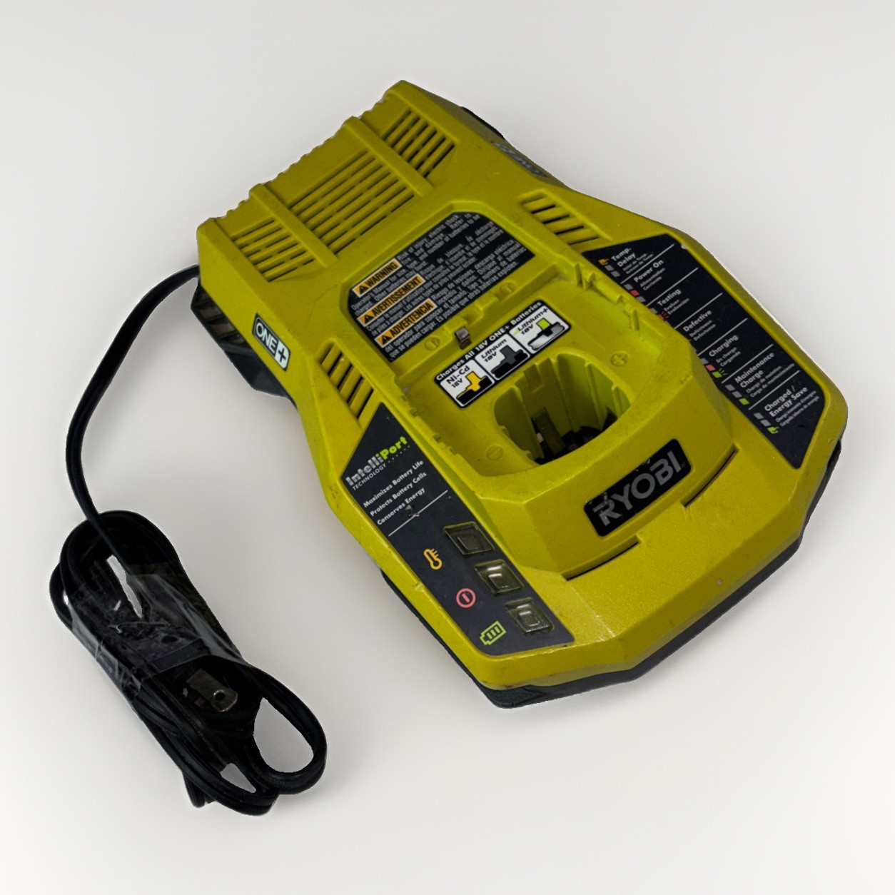 Genuine Ryobi P117 18V ONE+ Dual Chemistry IntelliPort Battery Charger – TESTED