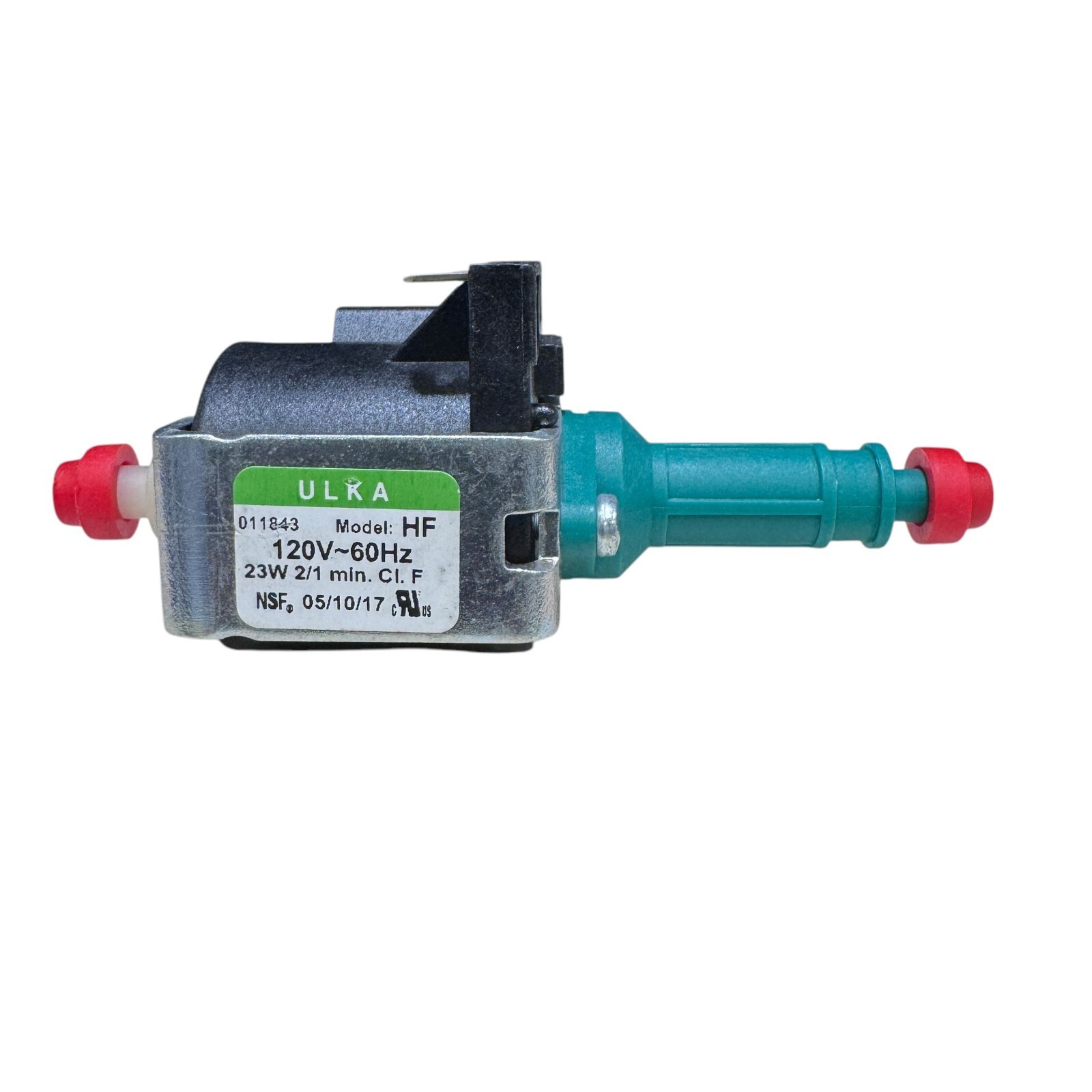 ULKA Pump HF – 120V, 60Hz, 23W 2/1 min CI. F Nespresso, DeLonghi, Breville, More