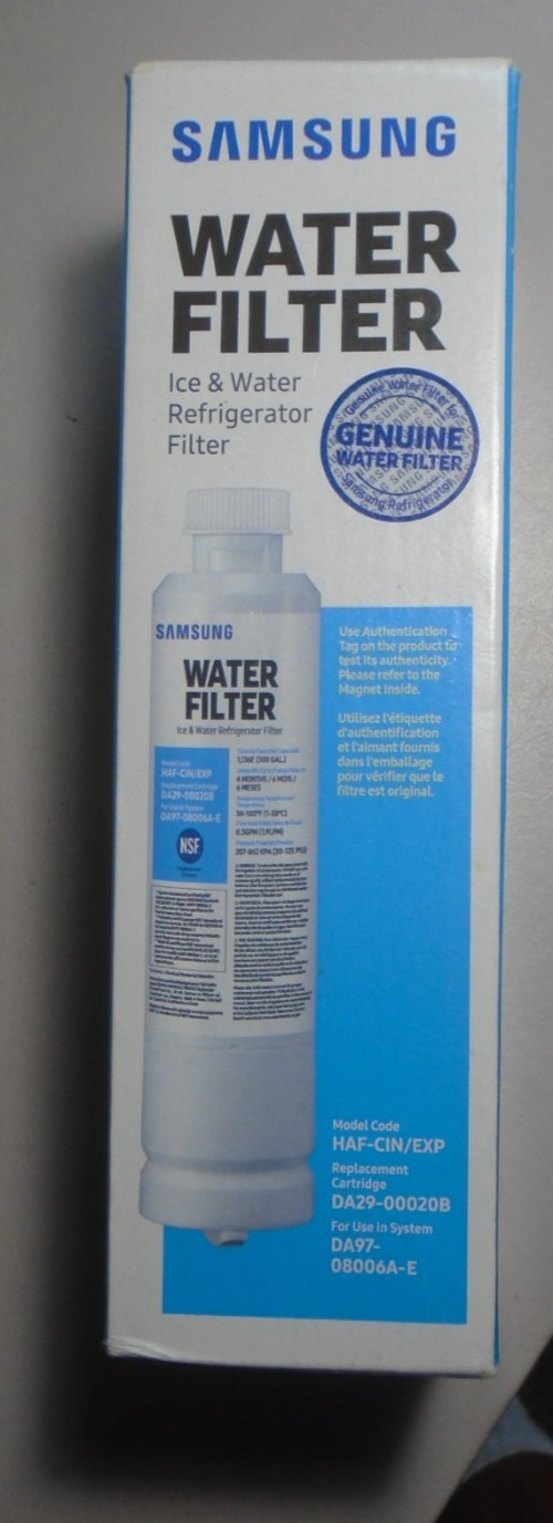 Samsung Refrigerator Water Filter HAF-CIN/EXP DA29-00020B DA97-08006A-E
