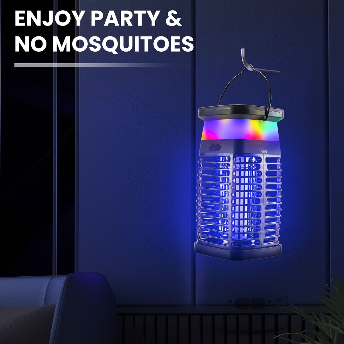 Electric Fly Bug Zapper Mosquito Insect Killer LED Light Trap Pest Control Lamp