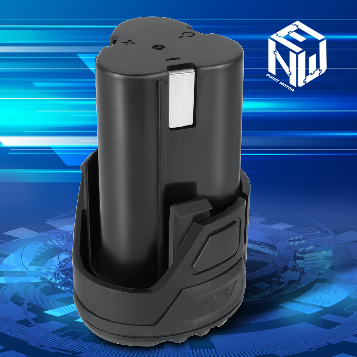DNA Motoring TOOLS-00178 12V Lithium Ion Battery for Cordless Tool 1300/2000 mAh