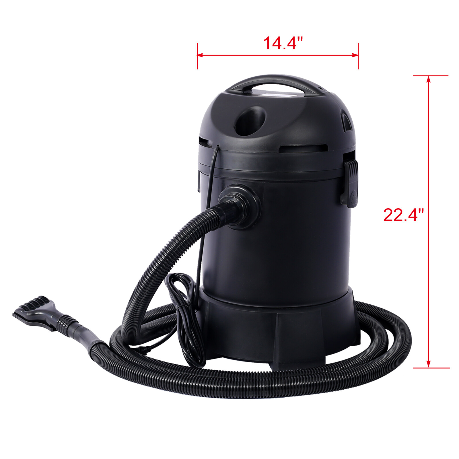 Pond Vacuum Cleaner Continuous Intermittent Cycle 3ft Suction Depth w/13ft Wire