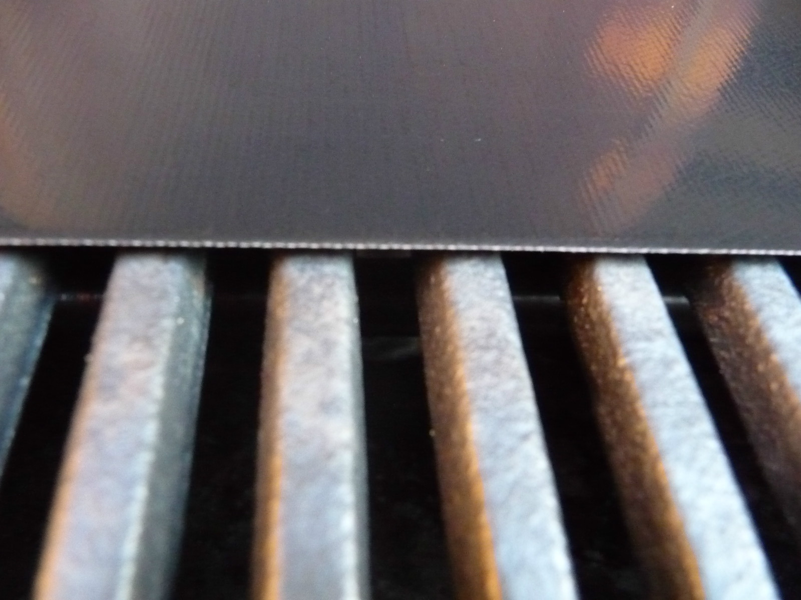 AUSSIE BBQ GRILL MAT RIGID (3 x Thicker) Reusable NonStick +Money Back Guarantee