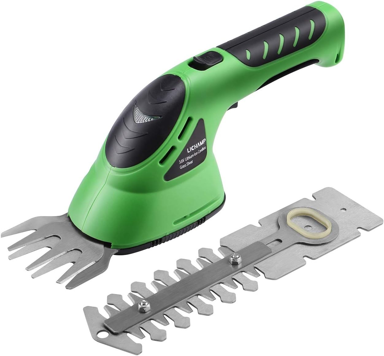 2-in-1 Electric Hand Held Grass Shear Hedge Trimmer Shrubbery Clipper Cordles…