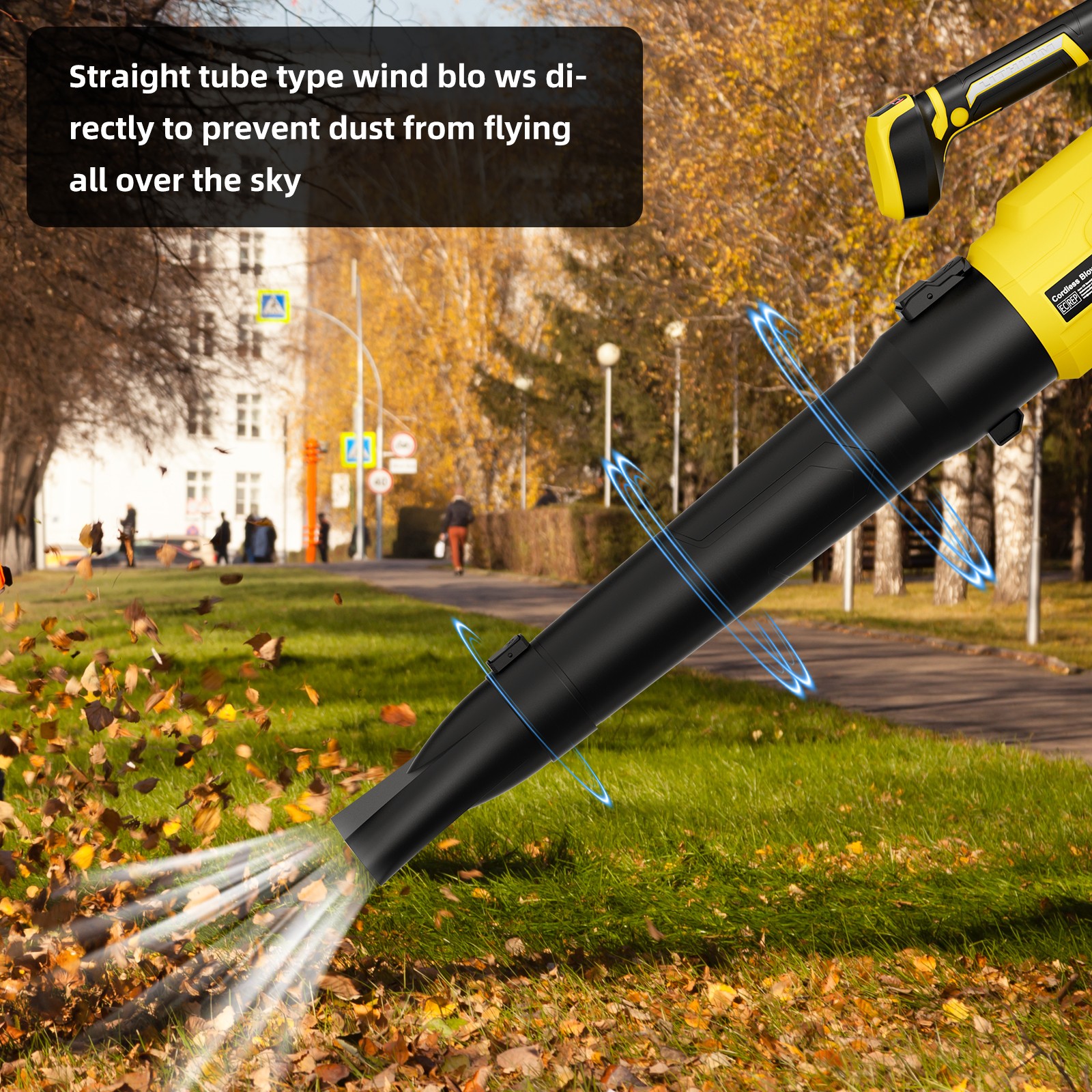 Cordless Leaf Blower W/ 8000mAh Battery and Charger 21V 130MPH Electric