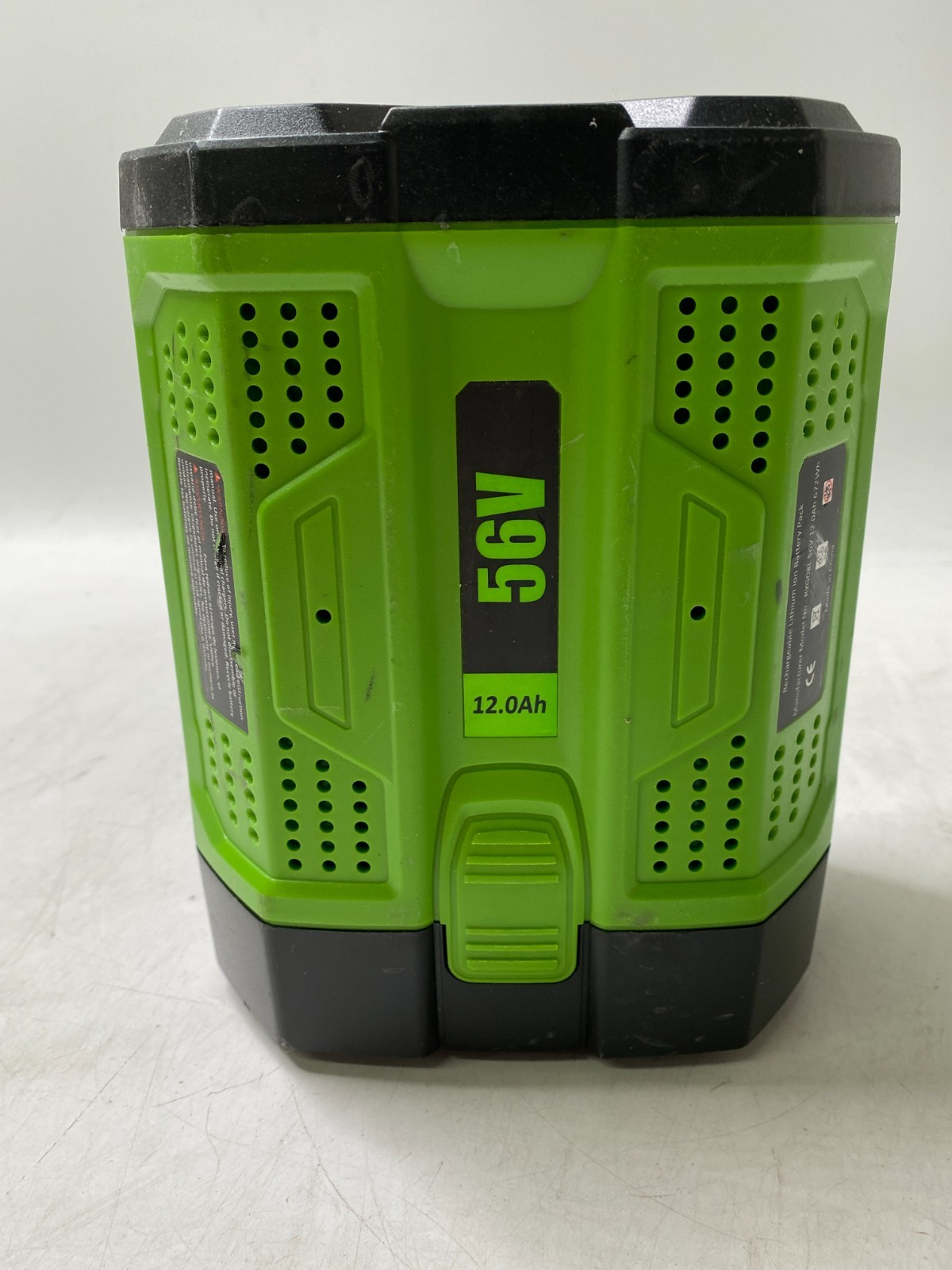 56V 12.0 Ah for EGO Battery RYG08L 672Wh Works with BA2800, BA4200, BA1400