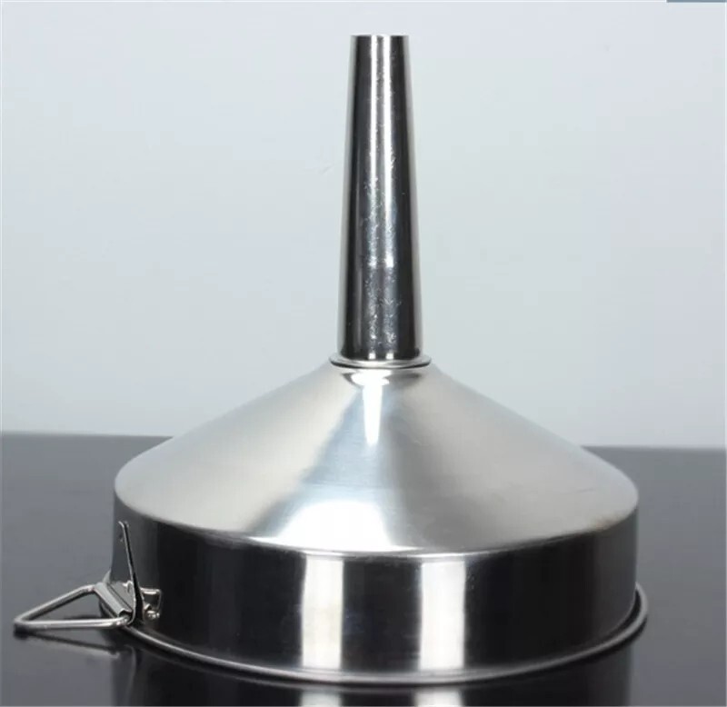 1pc Stainless Steel Kitchen Funnel For Filling Small Bottles Food Grade Material