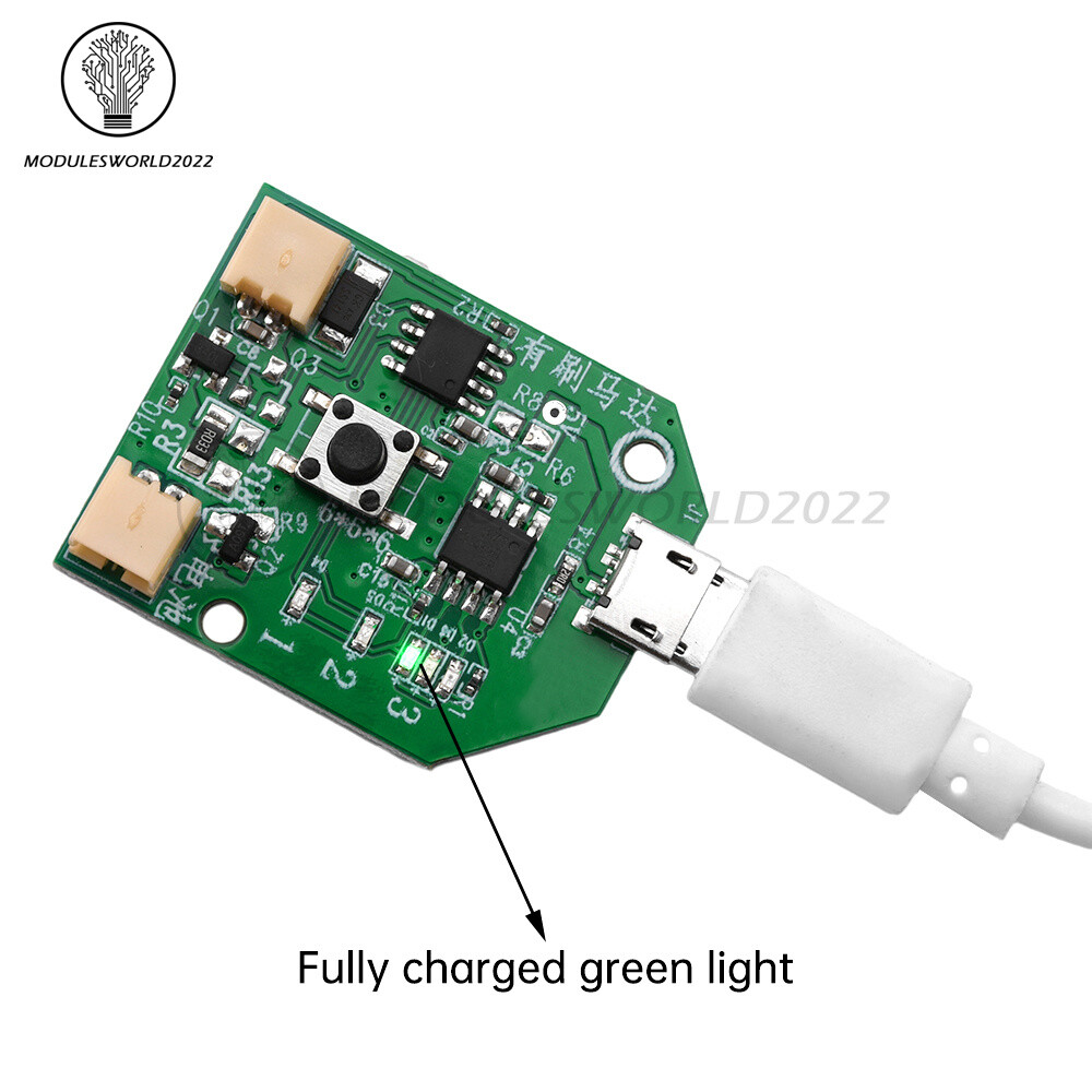 3.7V Universal USB Rechargeable Small Fan Circuit Board Mobile Fan Control Board