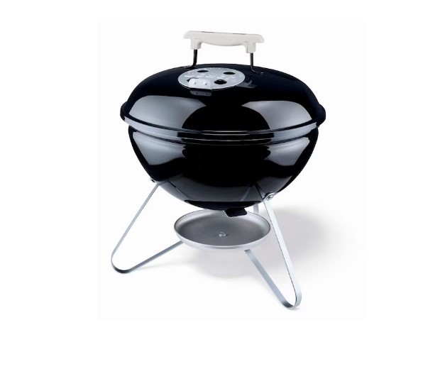 [HOT SALE] Weber Smokey Joe Silver 147-Sq. in Black Portable Charcoal Grill