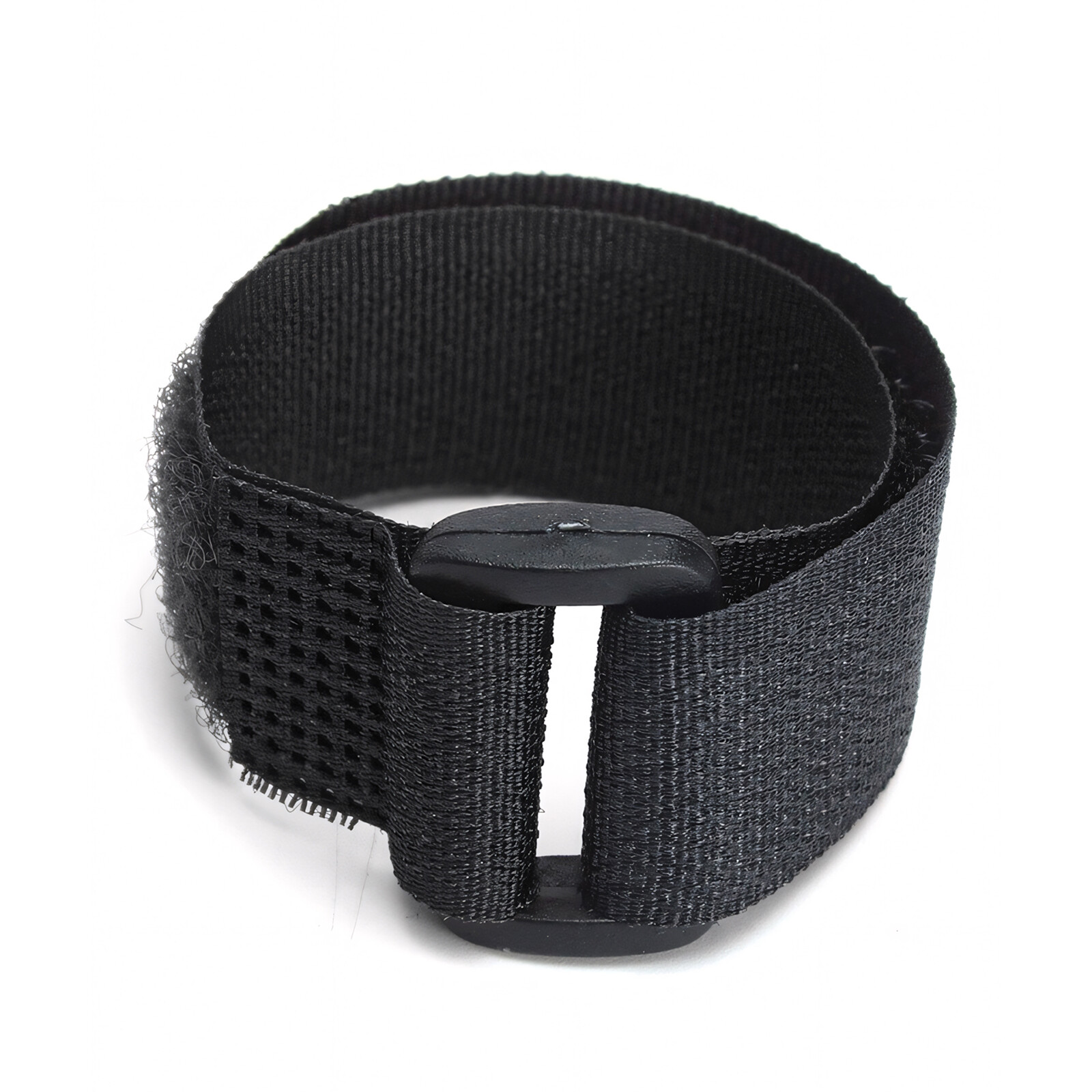 Black Hook and Loop Heavy Duty Strap Strapping Cable Ties with Buckle 15cm-600cm