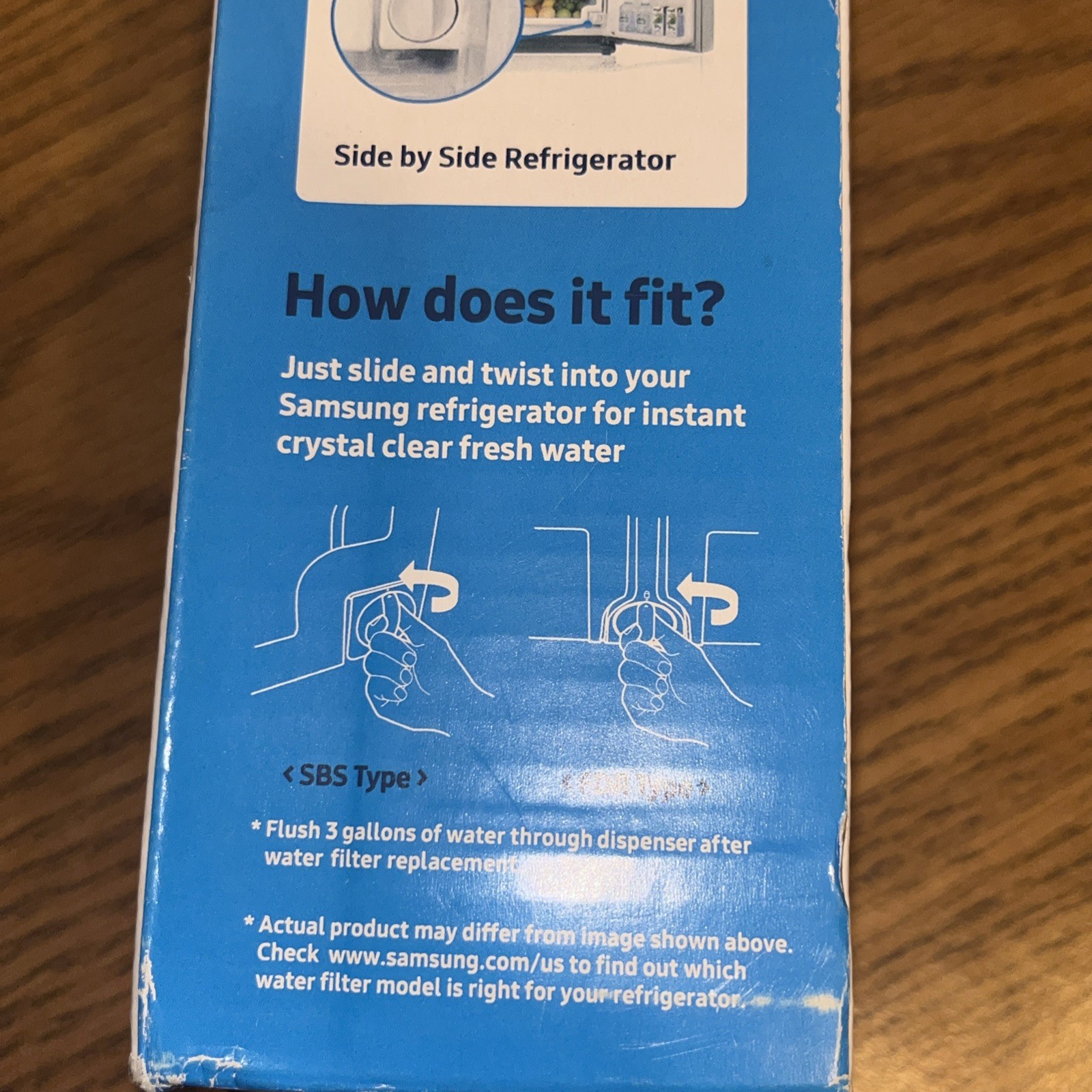 SAMSUNG Water Filter for Refrigerator Water and Ice DA29-00020B, 1 PACK Sealed