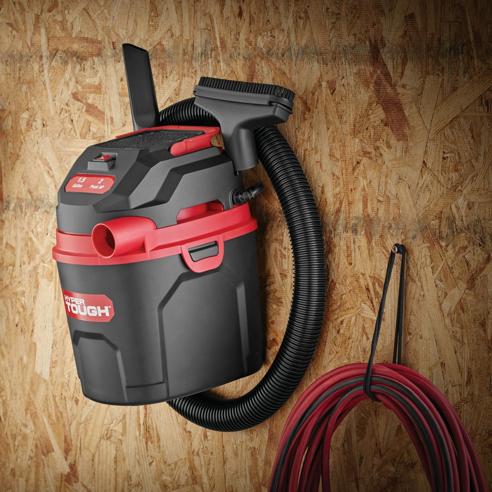 1.5gal 2 HP Wet/Dry Vacuum