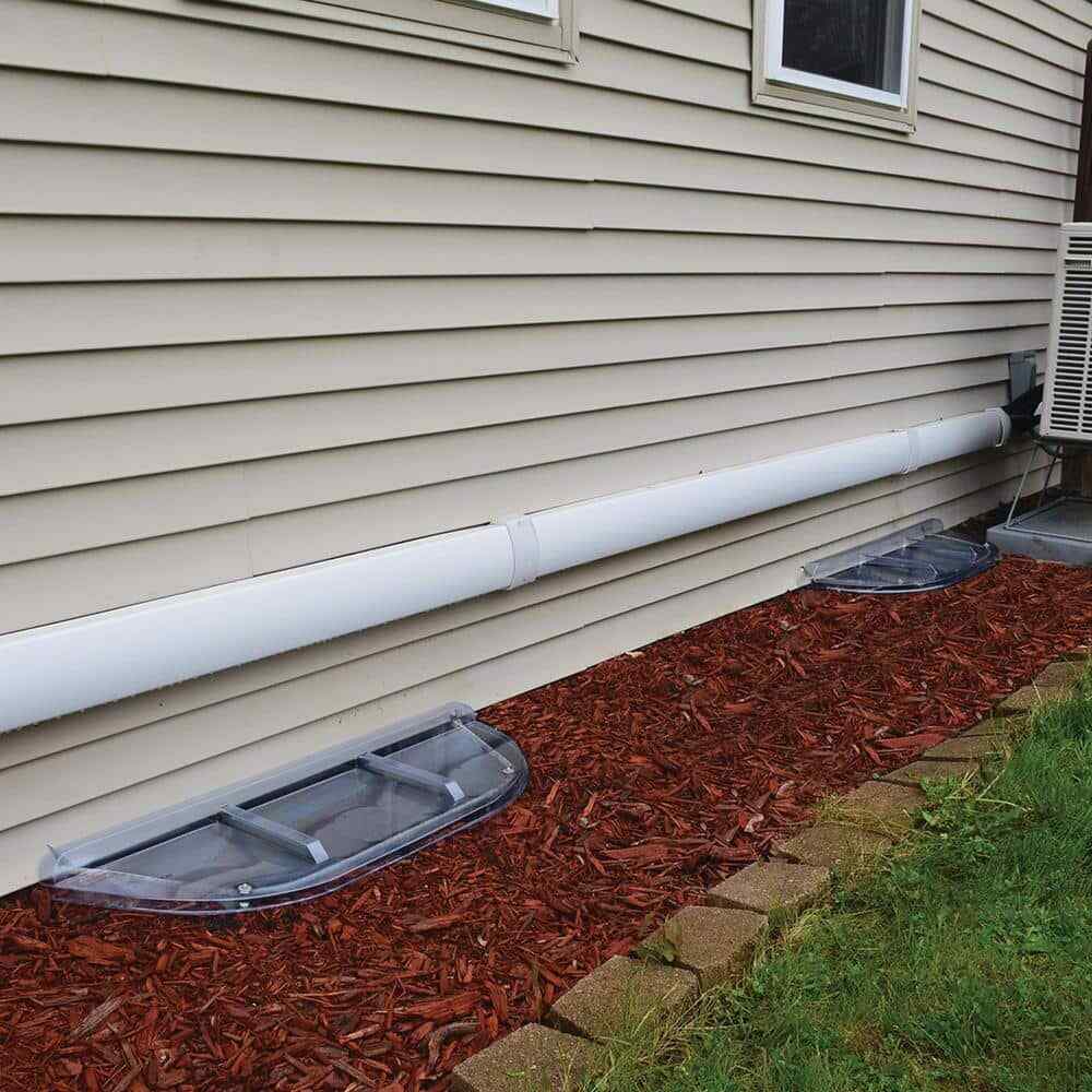 Straight Flat Window Well Cover 39 In. W X 13 In. D X 2-1/2 In. H Economy
