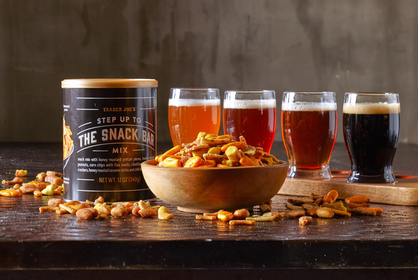 4-Pack Trader Joe’s Step Up to the Snack Bar Mix