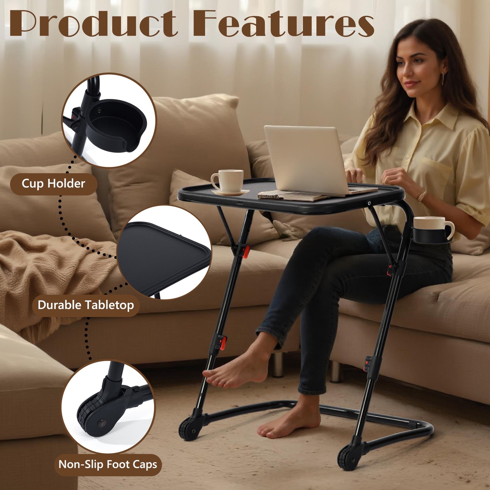 Adjustable Drafting Table, Height & Tilt for Painting/Drawing, Teens & Adults