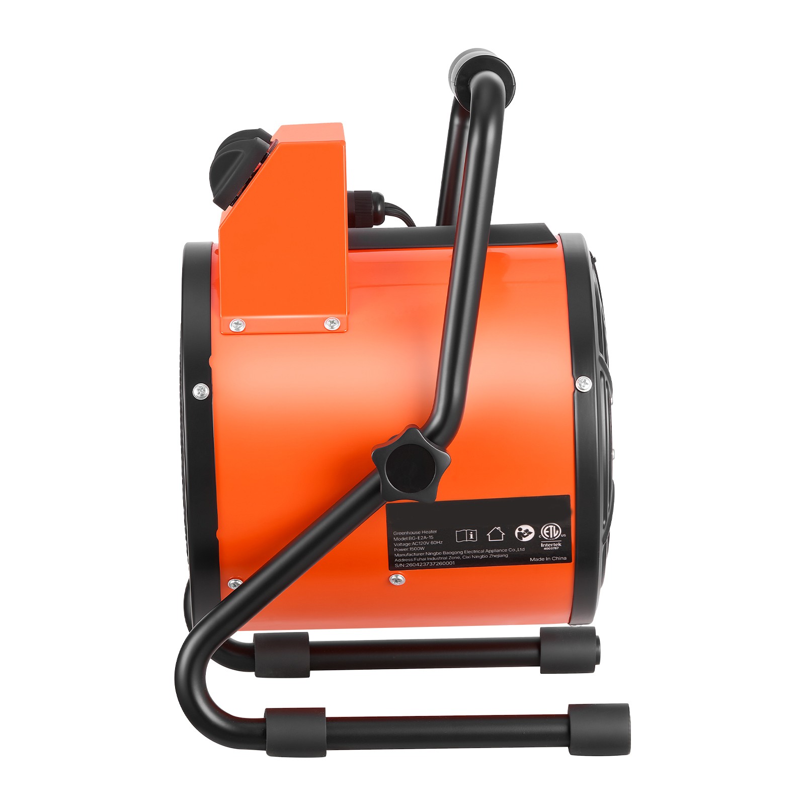 Uimoso 1500W Electric Greenhouse Heater with IPX4 Protection for Indoor Use