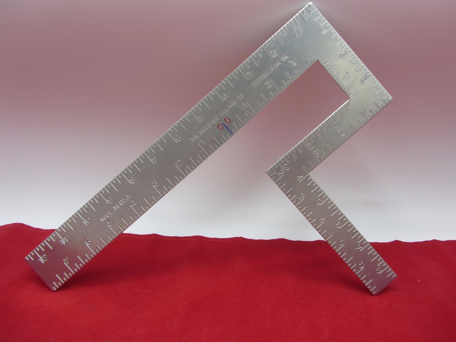 THE ORIGINAL MODIFIED SQUARE TOOL USA MADE CARPENTERS PIPE FITTERS MACHINIST NEW