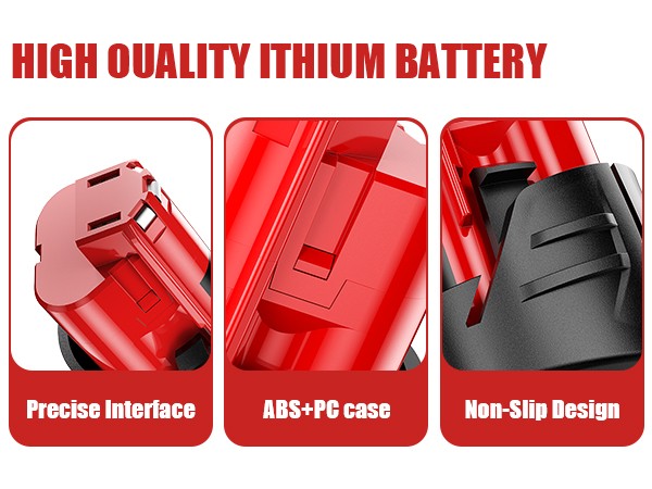2Pack For MILWAUKEE For M12 12V Capacity Lithium Battery 48-11-2402 48-11-2460