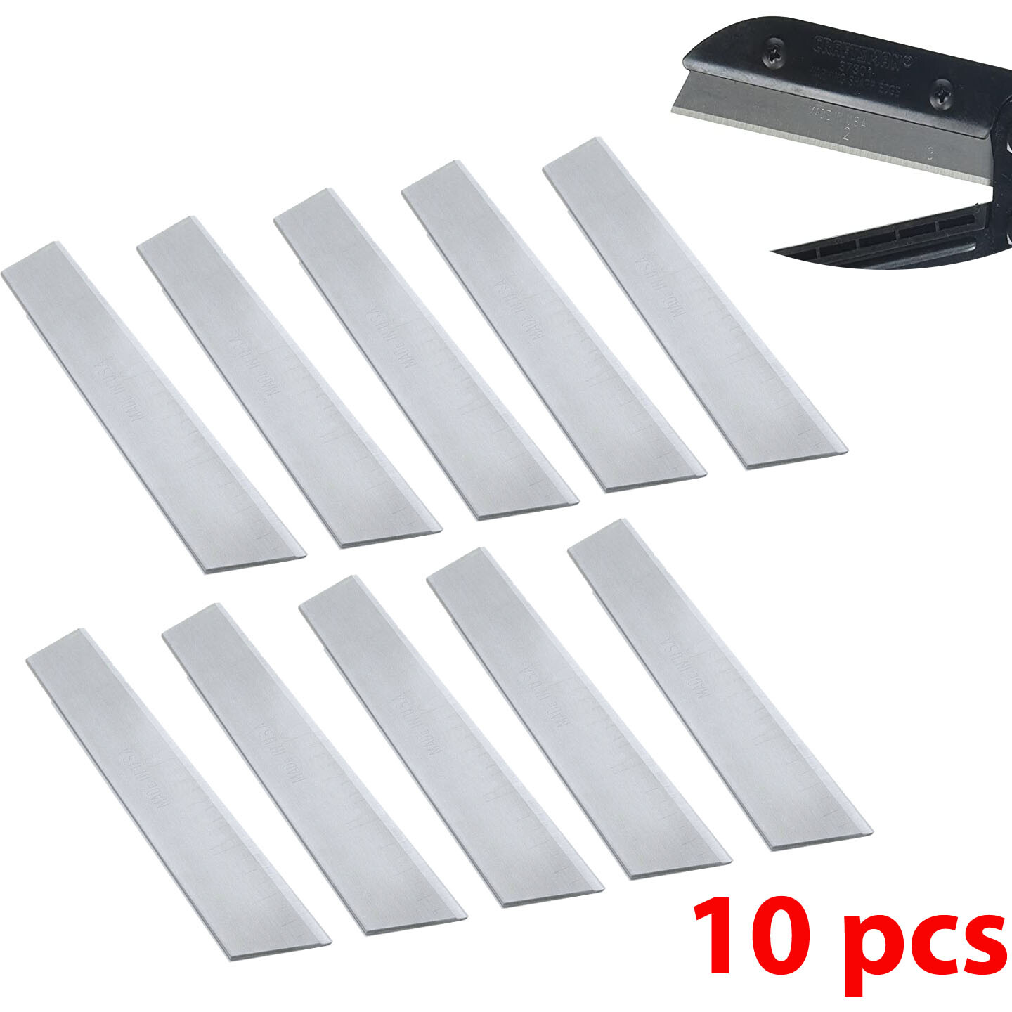 10 Pcs 3-7/8″ Replacement Blades 401 37201 37301 Craftsman Compatible Handi-cut