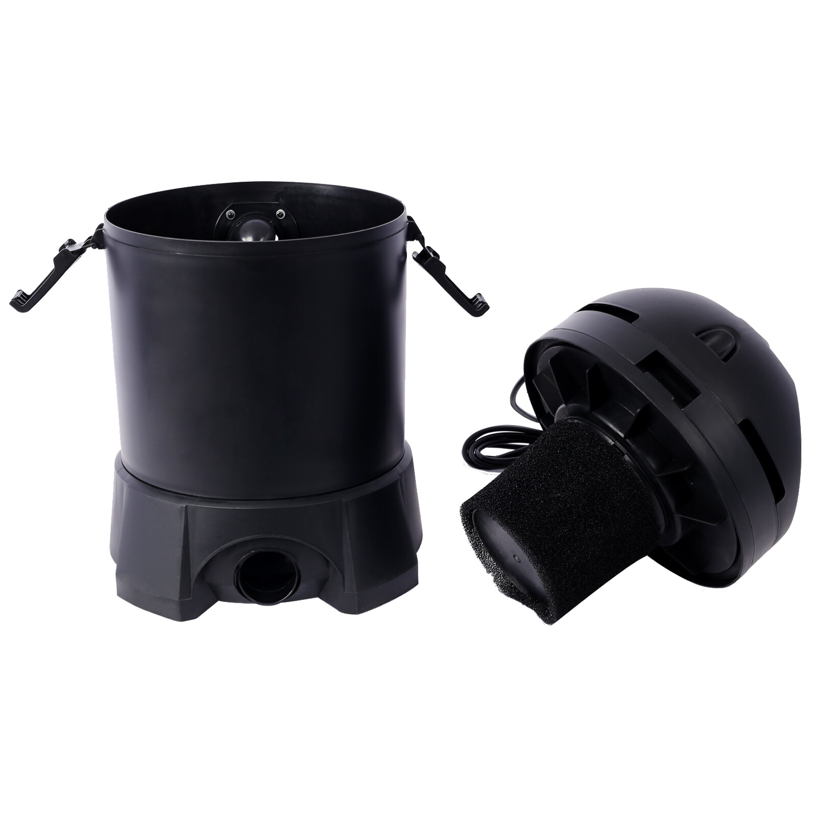 Pond Vacuum Cleaner Continuous Intermittent Cycle 3ft Suction Depth w/13ft Wire