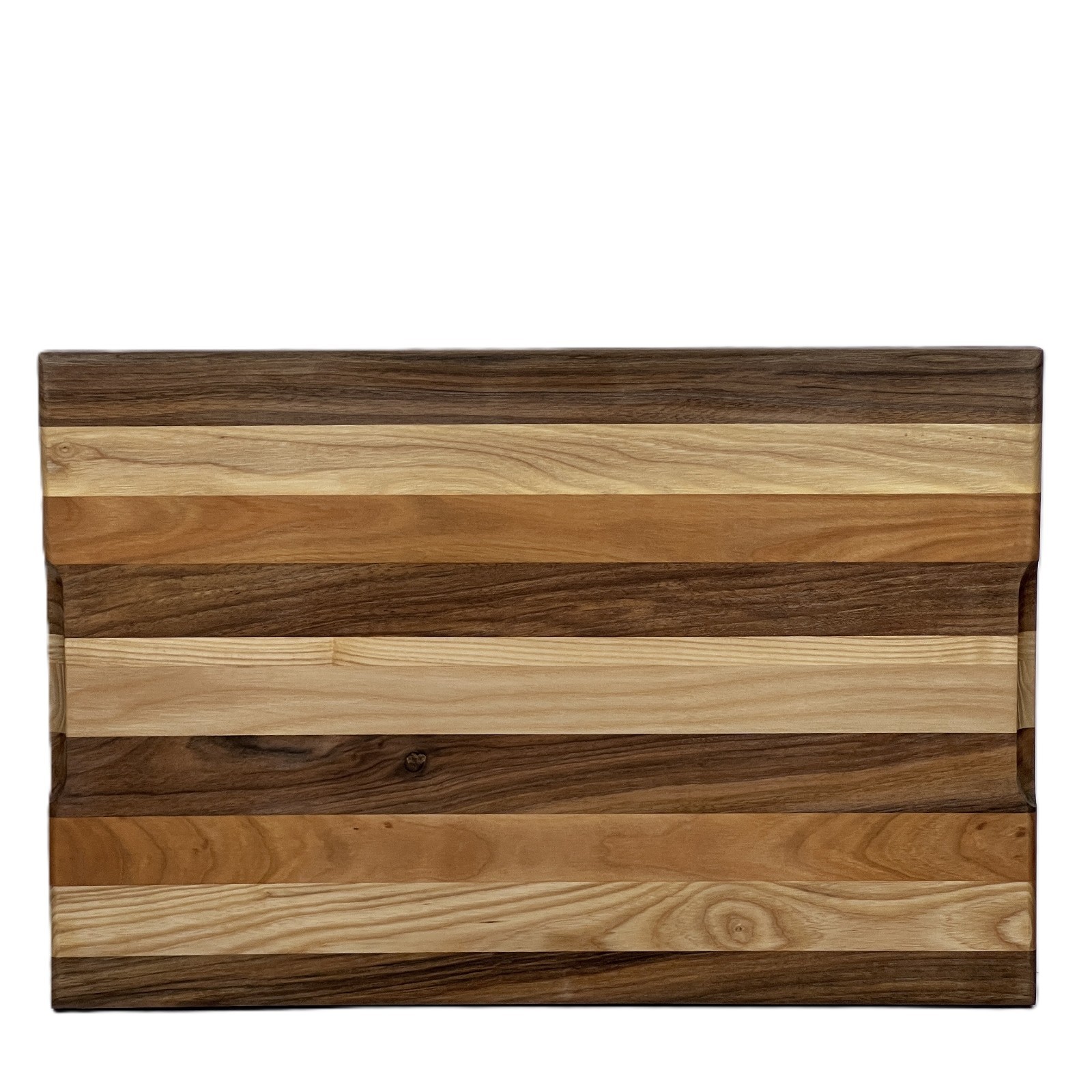 Hardwood Cutting Board Walnut Maple Cherry 18x12x1.5 Thick Juice Groove