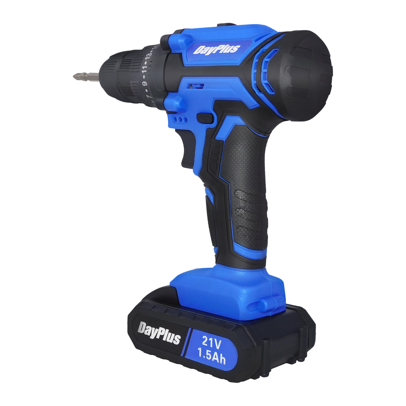 21V Max Cordless Drill Driver Set Impact Drill Tool Kit w/ 26 Pieces Accessories
