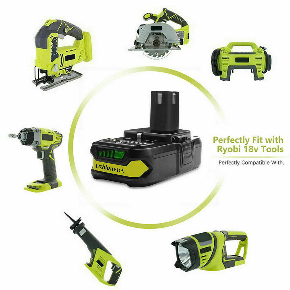 PACK 18V Battery P108 One Plus For RYOBI 18 Volt High Capacity Lithium-Ion US