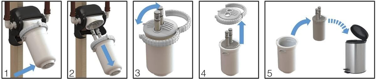 EPWHEF Whole Home Replacement Filter, White