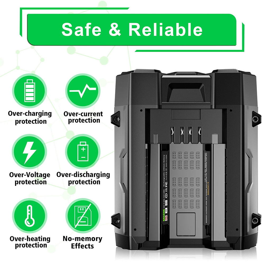 56V 7500mAh Replacement Lithium-ion Battery For EGO 56V BA1400T BA4200 BA2800